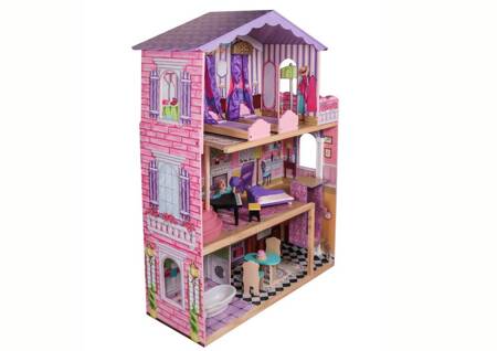  Drewniany Domek dla lalek Rezydencja Isabell Wondertoy