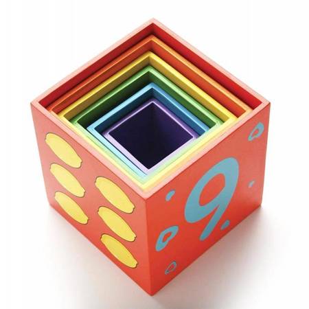  Edukacyjny Zestaw Klocki Piramida Viga Toys