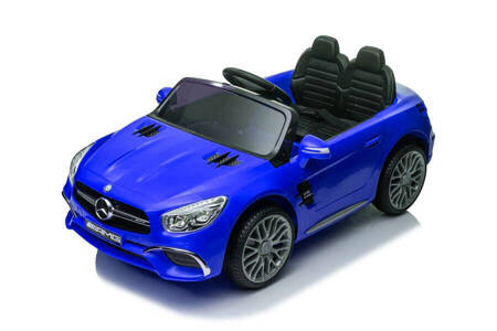  Niebieski Lakierowany Mercedes SL65 S  LCD Auto na Akumulator