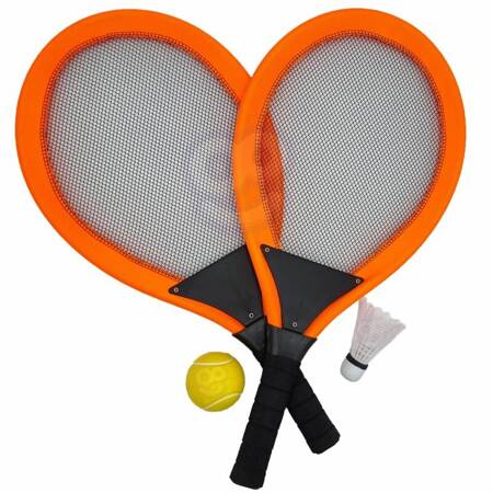  Rakietki do Tenisa Badminton Zestaw + Piłka Lotka WOOPIE