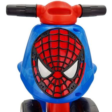  Spiderman Jeździk Motor Trójkołowy Biegowy INJUSA
