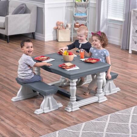  Stół Piknikowy Zestaw Meble Ogrodowe dla Dzieci  Step2