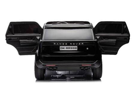 Czarny Lakierowany Range Rover DK-RR998  Auto na Akumulator 