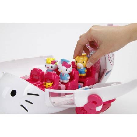 DICKIE Hello Kitty Odrzutowiec Rozkładany Figurki