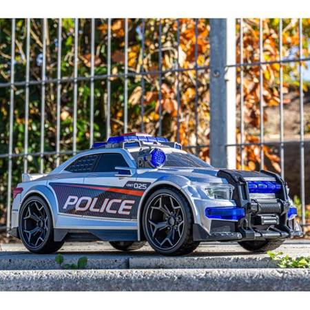 DICKIE Samochód Policyjny Radiowóz Street Force Dźwięk Światło