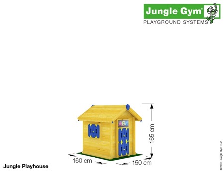 Domek  Jungle Playhouse Jungle Gym