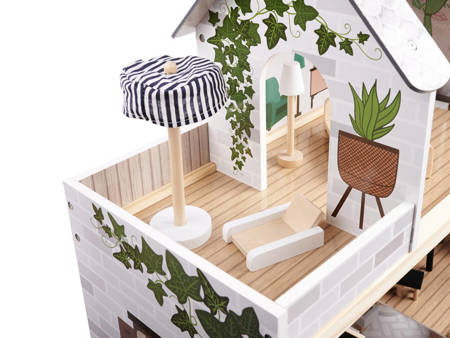 Drewniany Domek dla lalek  Alexandra
