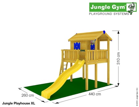 Plac Zabaw - Zestaw Jungle Gym Tiger