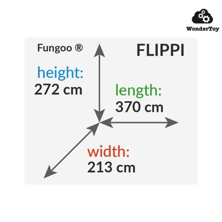 Plac zabaw Flippi Teak Foresta FunGoo ®