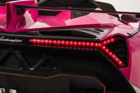 Różowe Lamborghini Veneno  Auto na Akumulator 