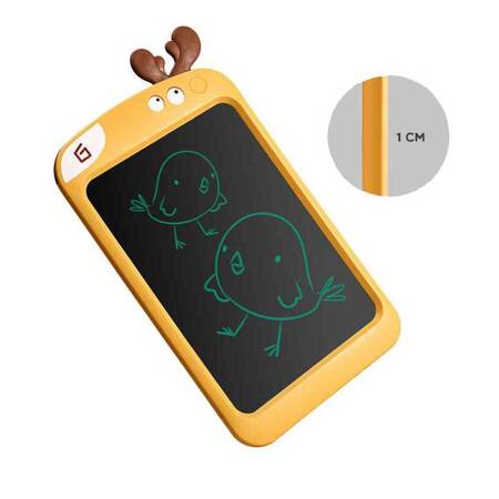 WOOPIE Tablet Graficzny 8.5" Łoś dla Dzieci do Rysowania Znikopis + Rysik